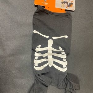 Halloween costume Skeleton bones dog clothes